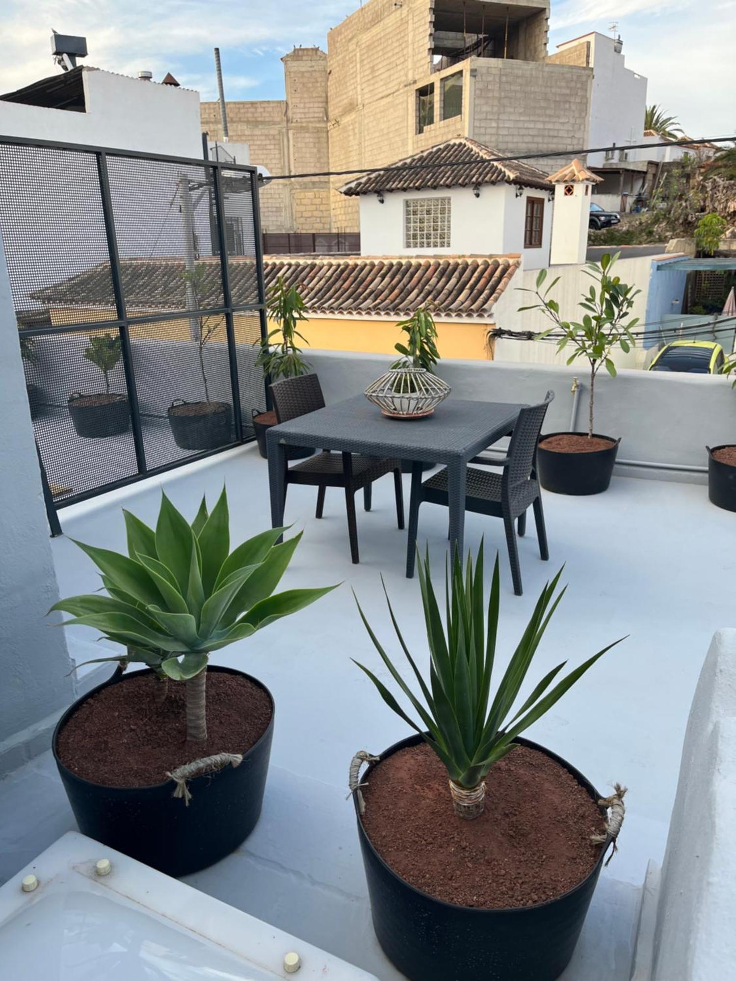 Ferienwohnung Plaza De La Fuente Granadilla De Abona Tenerife Sur Only Adults Con Terraza Privada Exterior foto