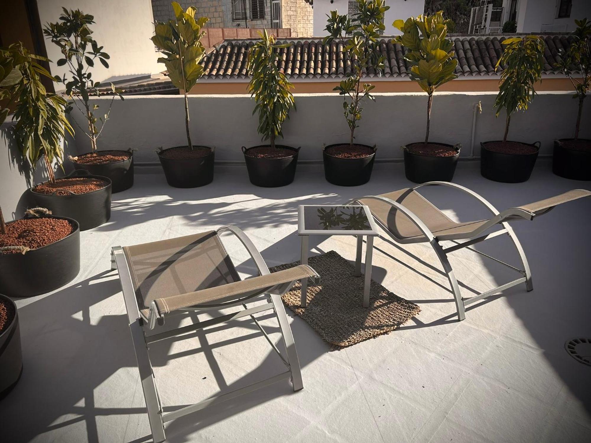 Ferienwohnung Plaza De La Fuente Granadilla De Abona Tenerife Sur Only Adults Con Terraza Privada Exterior foto